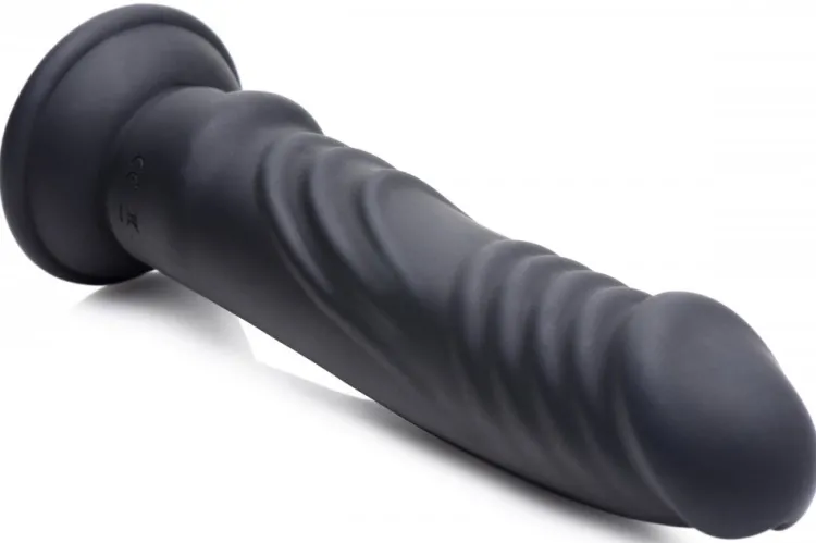 Zeus Electrosex Electro Sex | Silicone Dildos>E-Stim Pro 5x Vibrating Dildo with Remote Control
