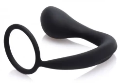 Prostatic Play Prostate Massagers | Penis Rings>Explorer II Prostate Stimulator Plus Cock Ring