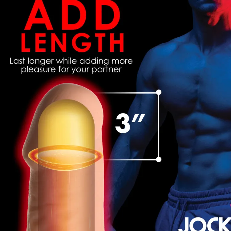 Jock Penis Extenders & Sleeves>Extra Long 3 Inch Penis Extension