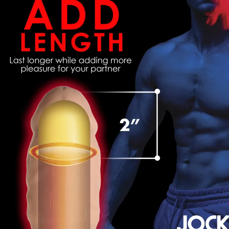 Jock Penis Extenders & Sleeves>Extra Thick 2" Penis Extension Sleeve