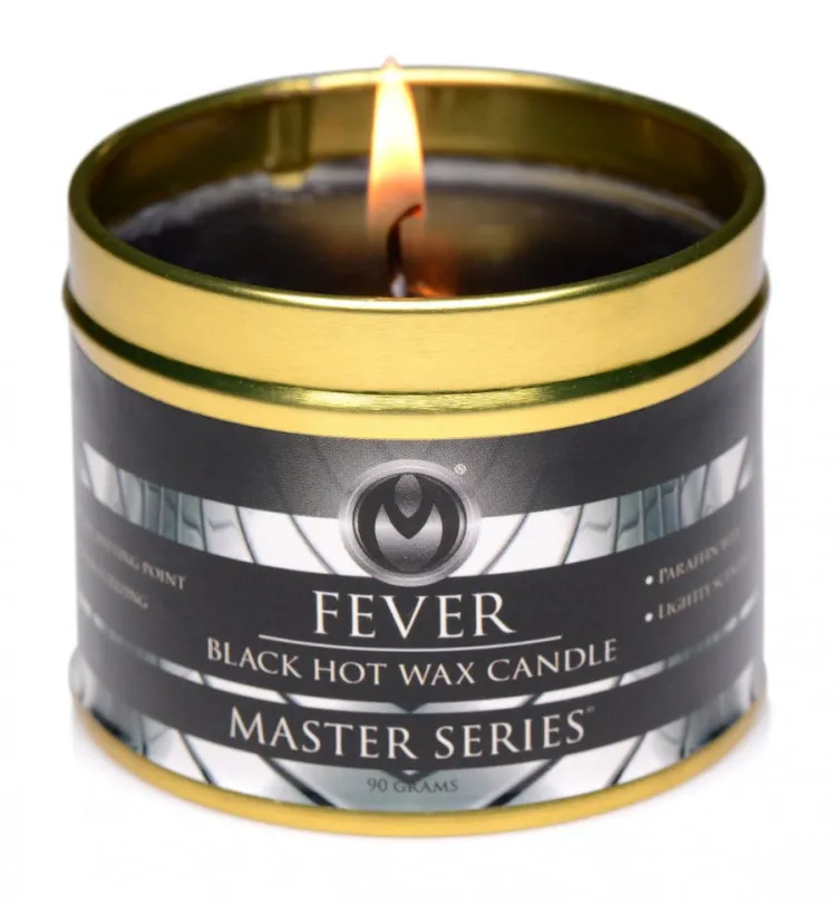 Master Series Sensation Play, Tools & Accessories>Fever Hot Wax Candle (Black)