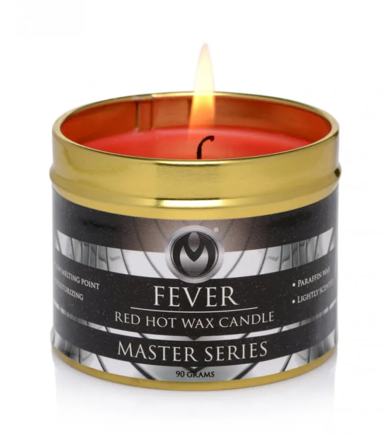 Master Series Sensation Play, Tools & Accessories>Fever Hot Wax Candle (Red)