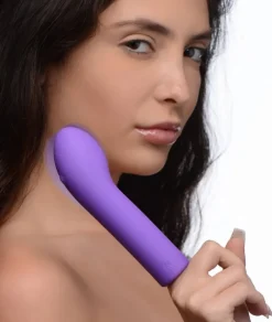 Frisky Starter Bdsm & Bondage Kits | Silicone Vibrators>Finger It 10X Silicone G-Spot Pleaser