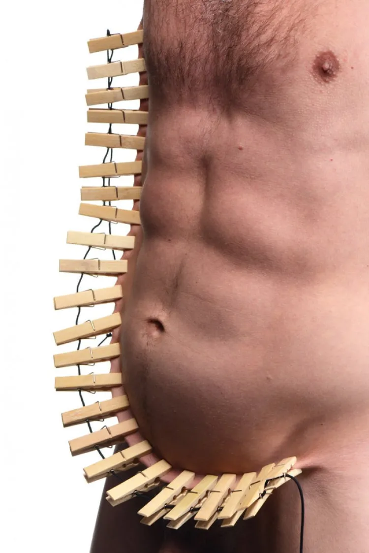 Master Series Impact: Whips, Crops & Spankers>Firecracker Clothespin Body Zipper
