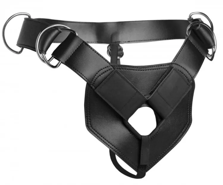 Strap U Anal Pegging Toys | Harness Compatible Dildos>Flaunt Strap-On Harness with Dildo