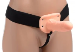 Size Matters Harness Compatible Dildos | Strap-On Harnesses & Dildos>Flesh Erection Assist Hollow Strap-on