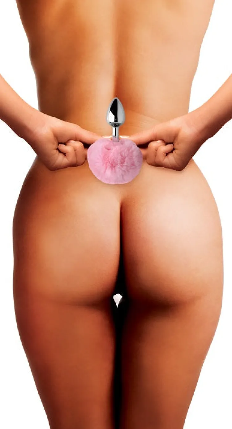 Tailz Butt Plug Tails | Unique Anal Toys>Fluffy Bunny Tail Anal Plug