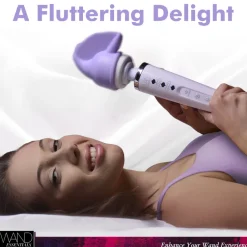 Wand Essentials Clitoral Vibrators | Wand Massagers>Flutter Tip Wand Attachment
