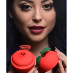 Shegasm Silicone Vibrators | Waterproof Vibrators>Forbidden Apple Silicone Clit Stimulator