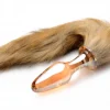 Tailz Sensation Play, Tools & Accessories | Butt Plug Tails>Fox Tail Glass Anal Plug