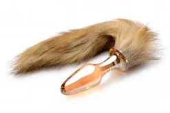 Tailz Sensation Play, Tools & Accessories | Butt Plug Tails>Fox Tail Glass Anal Plug