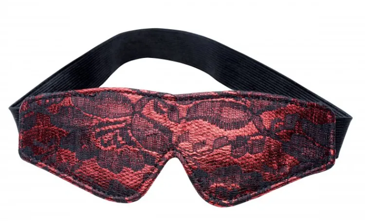 Frisky Starter Bdsm & Bondage Kits | Wrist & Ankle Cuffs>Lacy Red 5 Piece Bondage Set