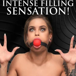 Master Series Masks & Dress-Up Accessories | Ball Gags & Mouth Restraints>Gag Order Extreme Silicone Ball Gag