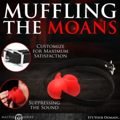 Master Series Masks & Dress-Up Accessories | Ball Gags & Mouth Restraints><noscript><img width=
