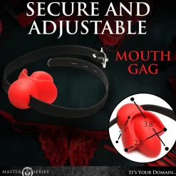 Master Series Masks & Dress-Up Accessories | Ball Gags & Mouth Restraints><noscript><img width=