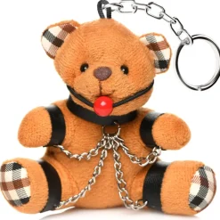 Master Series Games & Novelties>Gagged Teddy Bear Keychain