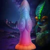Creature Cocks Silicone Dildos | Large Dildos>Galactic Cock Alien Creature Glow-in-the-Dark Silicone Dildo