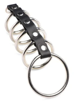 Strict Leather Chastity Devices | Penis Rings>Gates of Hell Snakecharmer Cage with D-Ring