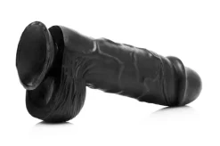 Master Cock Large Dildos | Realistic Dildos>Giant Black 10.5 inch Dong