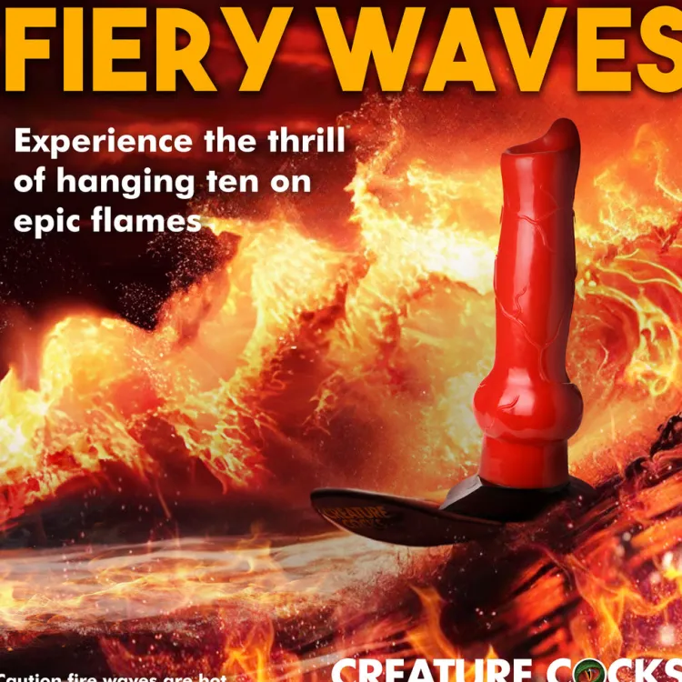 Creature Cocks Large Dildos>Giant Hell-Hound 3ft Canine Dildo