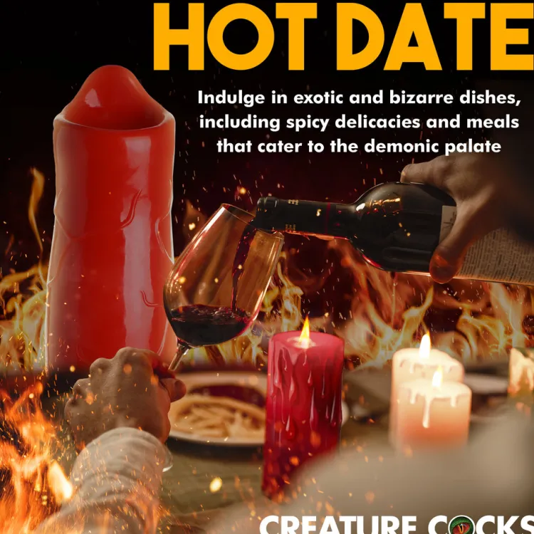 Creature Cocks Large Dildos>Giant Hell-Hound 3ft Canine Dildo