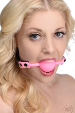 Frisky Ball Gags & Mouth Restraints | Masks & Dress-Up Accessories>Glow in the Dark Silicone Ball Gag