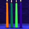 Master Series Sensation Play, Tools & Accessories>Glow Wax UV Blacklight Reactive Drip Candles Set of 4