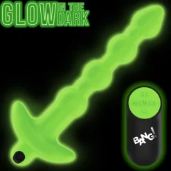 Bang Vibrating Butt Plugs | Insertable & Realistic Dildo Vibrators>Glow-in-the-Dark Silicone Anal Beads