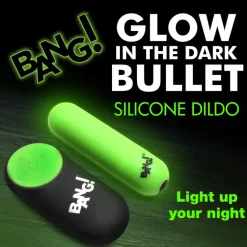 Bang Bullet & Egg Vibrators | App Controlled & Remote Vibrators>Glow-in-the-Dark Silicone Bullet