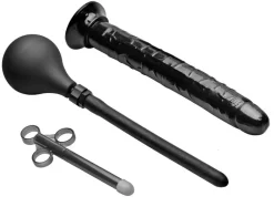 Clean Stream Anal Douches & Enemas | Anal Dildos & Probes>Go Deep Anal Cleansing Kit with Huge Dildo