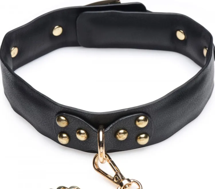 Master Series Wrist & Ankle Cuffs>Gold Submission Bondage Kit