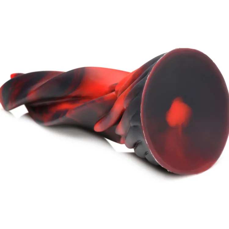 Creature Cocks Silicone Dildos | Non-Representational Dildos>Hell Kiss Twisted Tongues Silicone Dildo