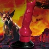 Creature Cocks Silicone Dildos | Harness Compatible Dildos>Hell-Hound Canine Penis Silicone Dildo