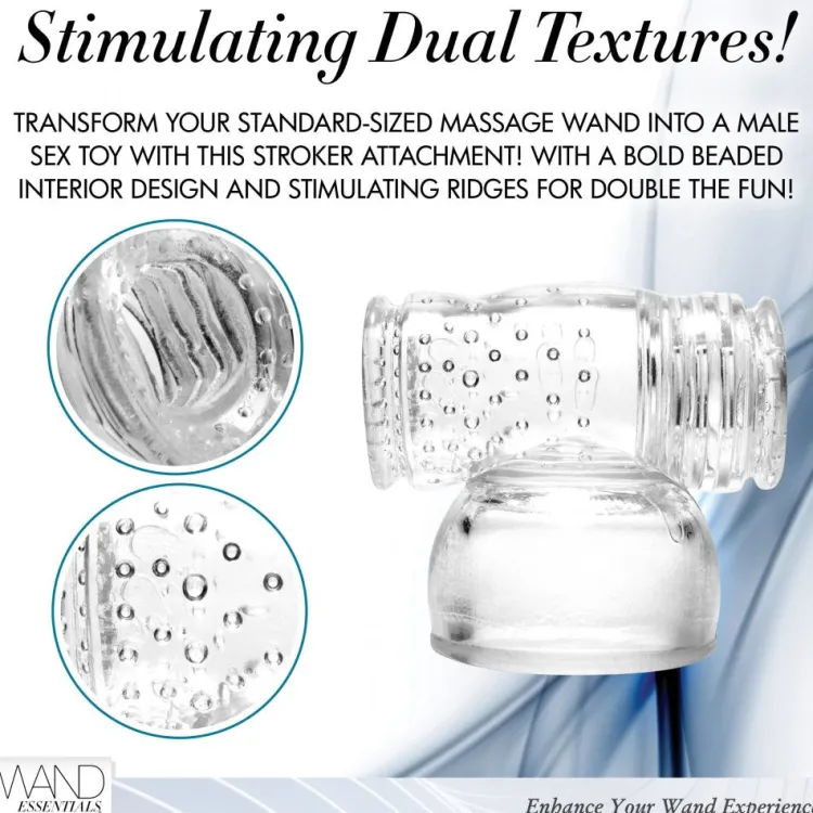 Hitachi Sex Toy Kits & Collections | Automatic & Hands-Free Masturbators>Magic Wand with Hummingbird Masturbator Sleeve