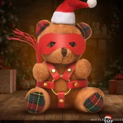 Master Series Games & Novelties>Holiday Bondage Bear Keychain