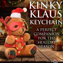 Master Series Games & Novelties>Holiday Bondage Bear Keychain