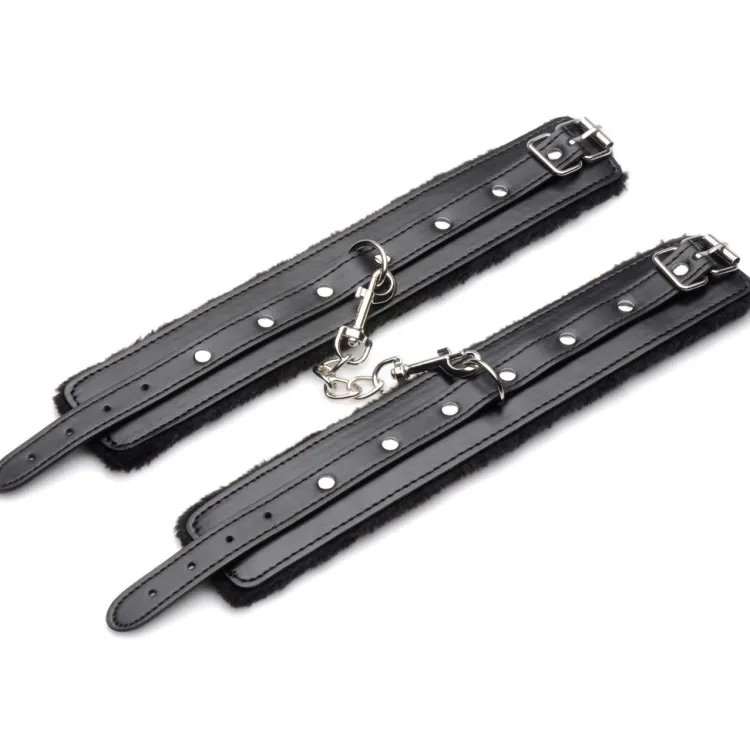 Master Series Sex Toy Kits & Collections | Sensation Play, Tools & Accessories>Hook Up 10 Piece Plush Bondage Set