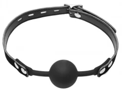Master Series Travel Essentials | Ball Gags & Mouth Restraints>Hush Premium Silicone Ball Gag