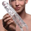 Size Matters Penis Extenders & Sleeves>3 Inch Clear Extender Sleeve