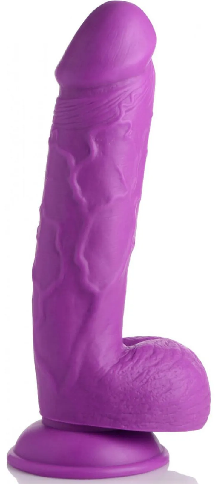 Pop Peckers Ultra Realistic Sex Toys | Realistic Dildos>8.25 Inch Dildo with Balls
