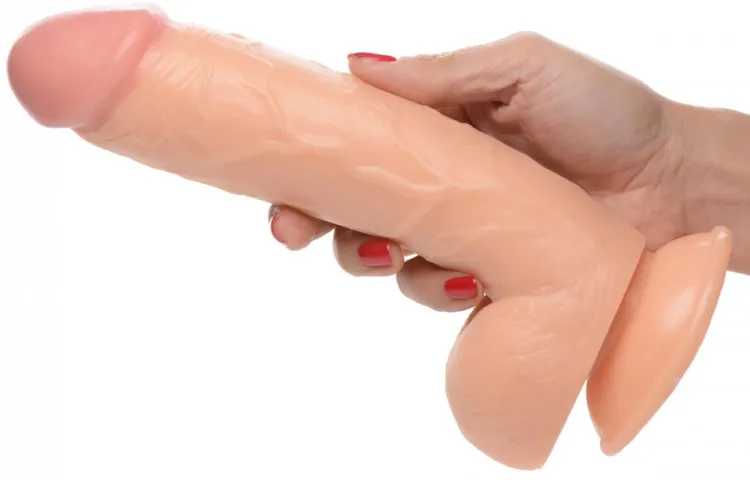 Pop Peckers Ultra Realistic Sex Toys | Realistic Dildos>8.25 Inch Dildo with Balls