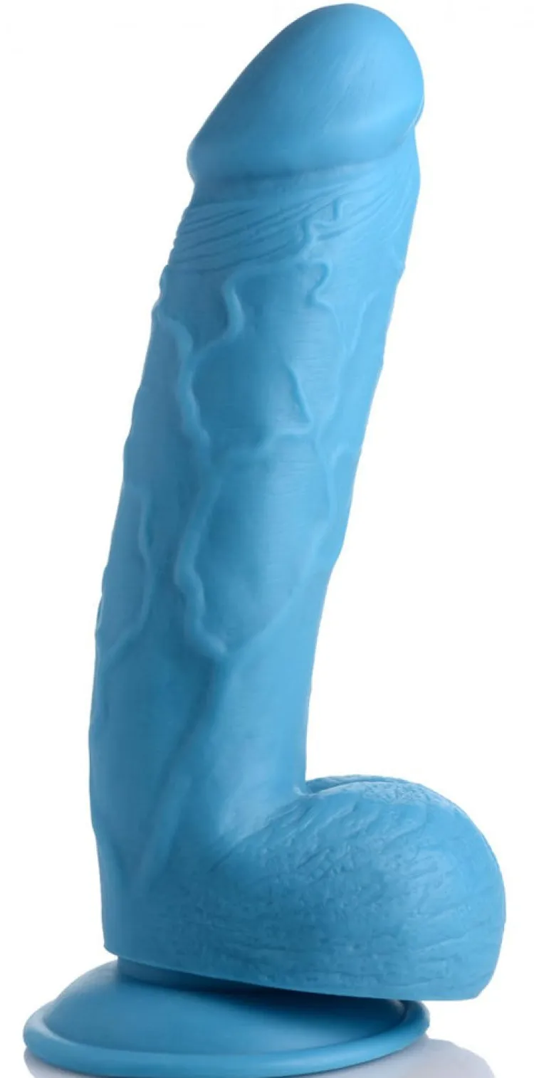 Pop Peckers Ultra Realistic Sex Toys | Realistic Dildos>8.25 Inch Dildo with Balls