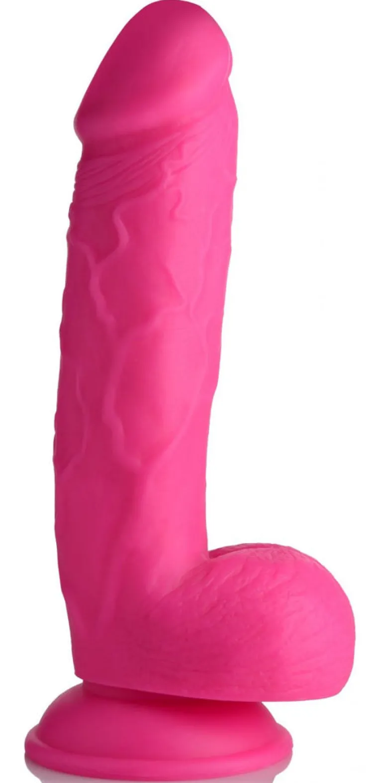 Pop Peckers Ultra Realistic Sex Toys | Realistic Dildos>8.25 Inch Dildo with Balls
