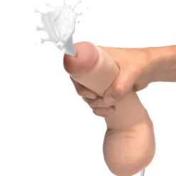 Loadz Ultra Realistic Sex Toys | Large Dildos>10 Inch Realistic Dual Density Squirting Dildo