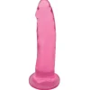 Curve Toys Harness Compatible Dildos>7 Inch Slim Stick Cherry Ice Dildo