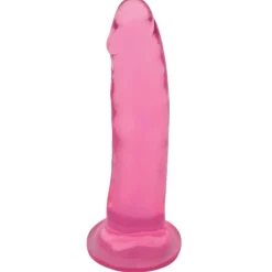Curve Toys Harness Compatible Dildos>7 Inch Slim Stick Cherry Ice Dildo