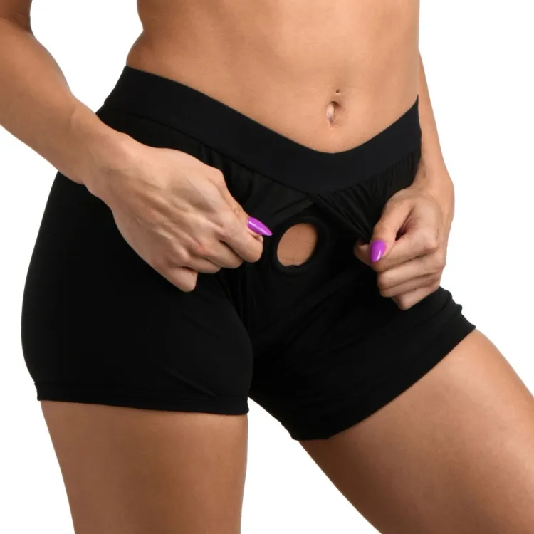 Strap U Anal Pegging Toys>Incognito Boxer Harness with Hidden O-Ring