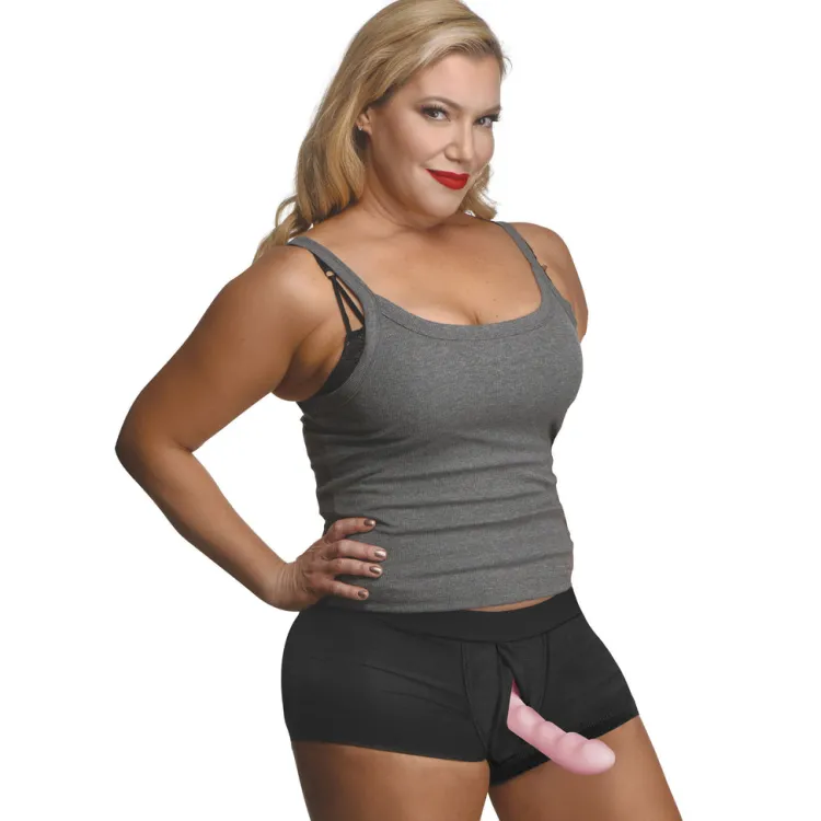 Strap U Anal Pegging Toys>Incognito Boxer Harness with Hidden O-Ring