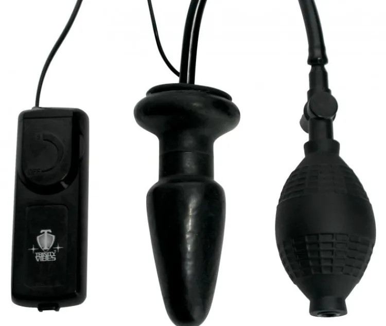 Trinity Vibes Butt Plugs | Insertable & Realistic Dildo Vibrators>Inflatable & Vibrating Butt Plug