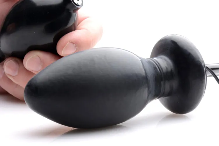 Trinity Vibes Butt Plugs | Insertable & Realistic Dildo Vibrators>Inflatable & Vibrating Butt Plug